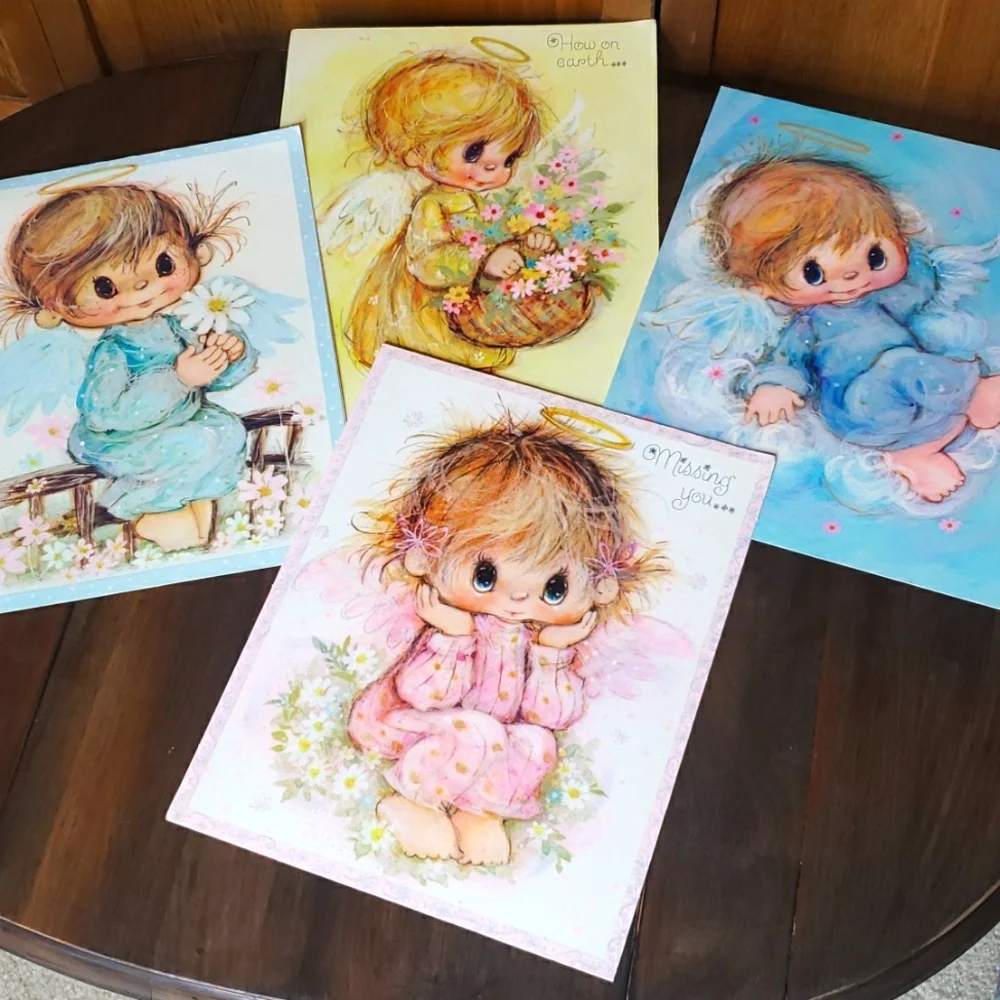 Hallmark Vintage Little Angels Greeting Cards